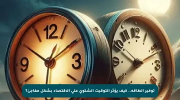 توفير الطاقة.. كيف يؤثر التوقيت الشتوي على الاقتصاد بشكل مفاجئ؟